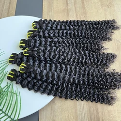 SWANEE Afro Deep Curly Human Hair Extensions 100% Unprocessed Virgin Vietnamese Hair Human Hair Weave Bundles Curly Bundles