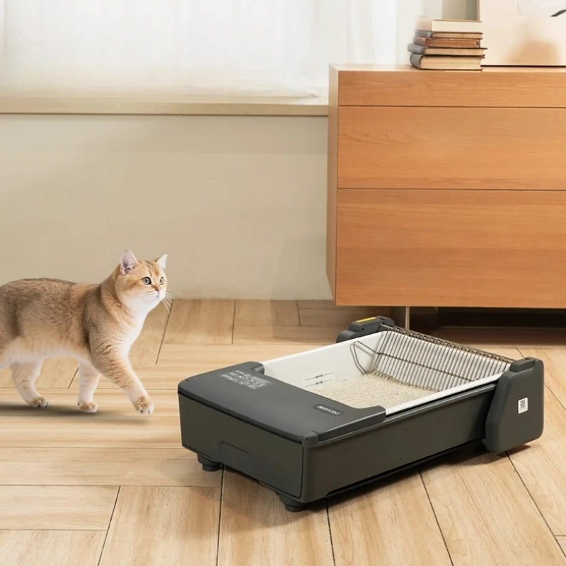 Open automatic cat litter box oversized splash-proof smart cat toilet