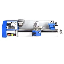 CQ6125 Lathe Multifunctional high precision metal lathe micro small lathe woodworking bench lathe small milling machine tool