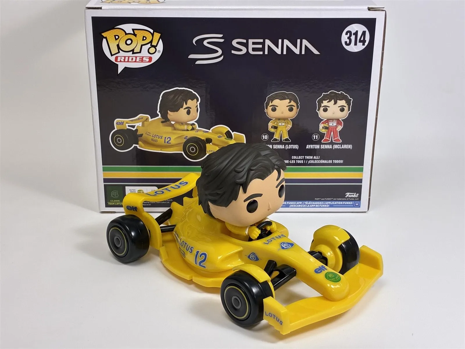 funko pop ayrton senna –AliExpress version で funko pop ayrton