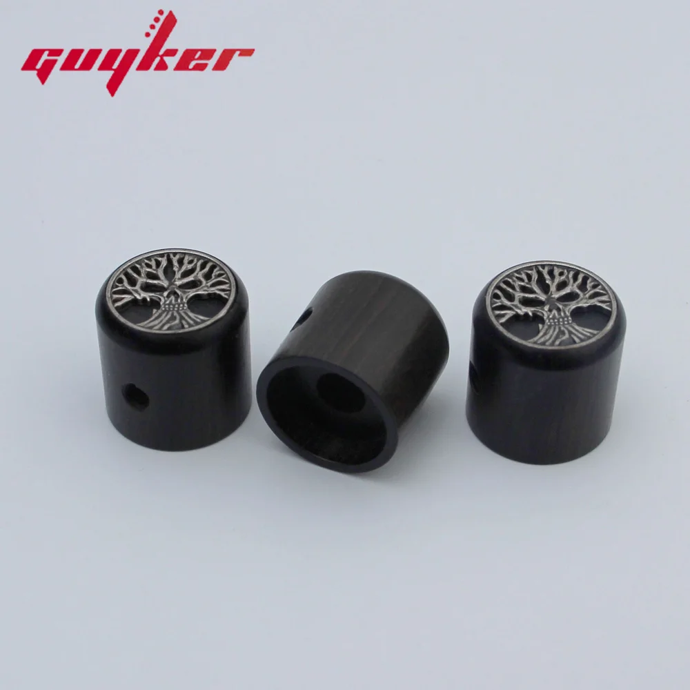 Tree Of Life Surface Potentiometer Knob Inner Diameter 6MM for Guitar Bass Accessories