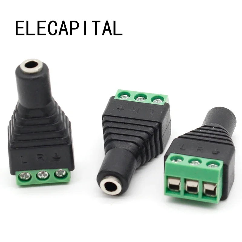 3Pcs Connector Jack…