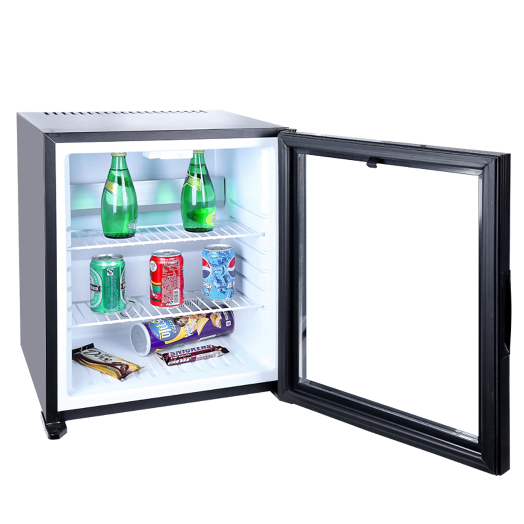 

Display Showcase Fridge Small Refrigerators With Glass Door Display Cooler Cooler 42 Liter Customized Size