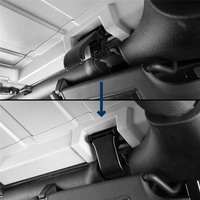 NEW-Car Hard Top Clamp Hardtop Latch Frame Bracket For Jeep Wrangler JK 2007-2017 Accessories 68004562AC 68004562AA