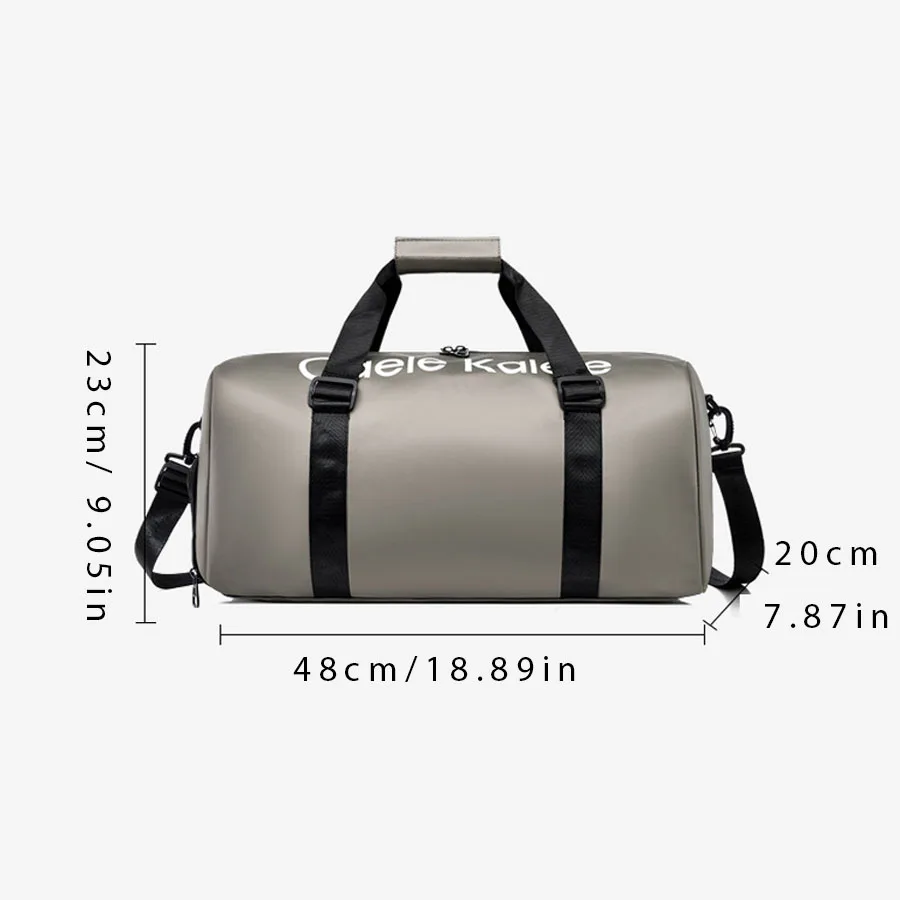 Short Distance Travel Bag, Large Capacity Swimming Bag, Dry Wet Separation Fitness Bag