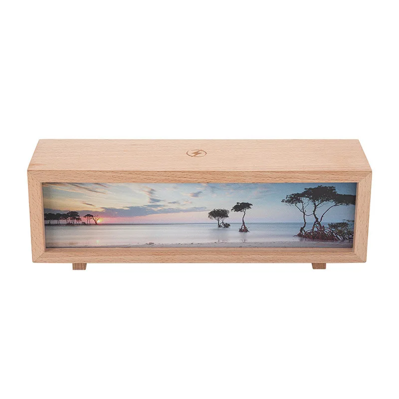 Creative Multifunctional Wireless Charging Painting Night Touch Control Simple Desktop Gift Bedside Atmosphere Light