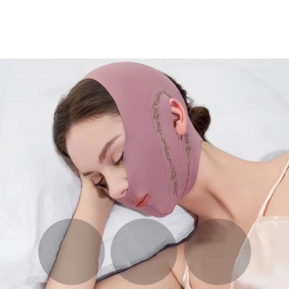 Anti Rimpel Gezicht Afslanken Bandage Ademend Elastisch Gezicht Lift Up Strap Gezichtsmassage Grafeen Kin Wang Lifting Riem Vrouwen