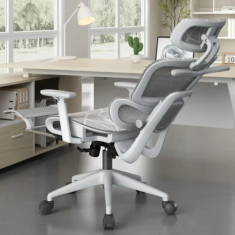 Massage 3D Hoofdsteun Silla Rugsteun Ergonomische Stoel Gaming Stoelen Verstelbare Computer Ontspannen De Escritorio Kantoormeubilair