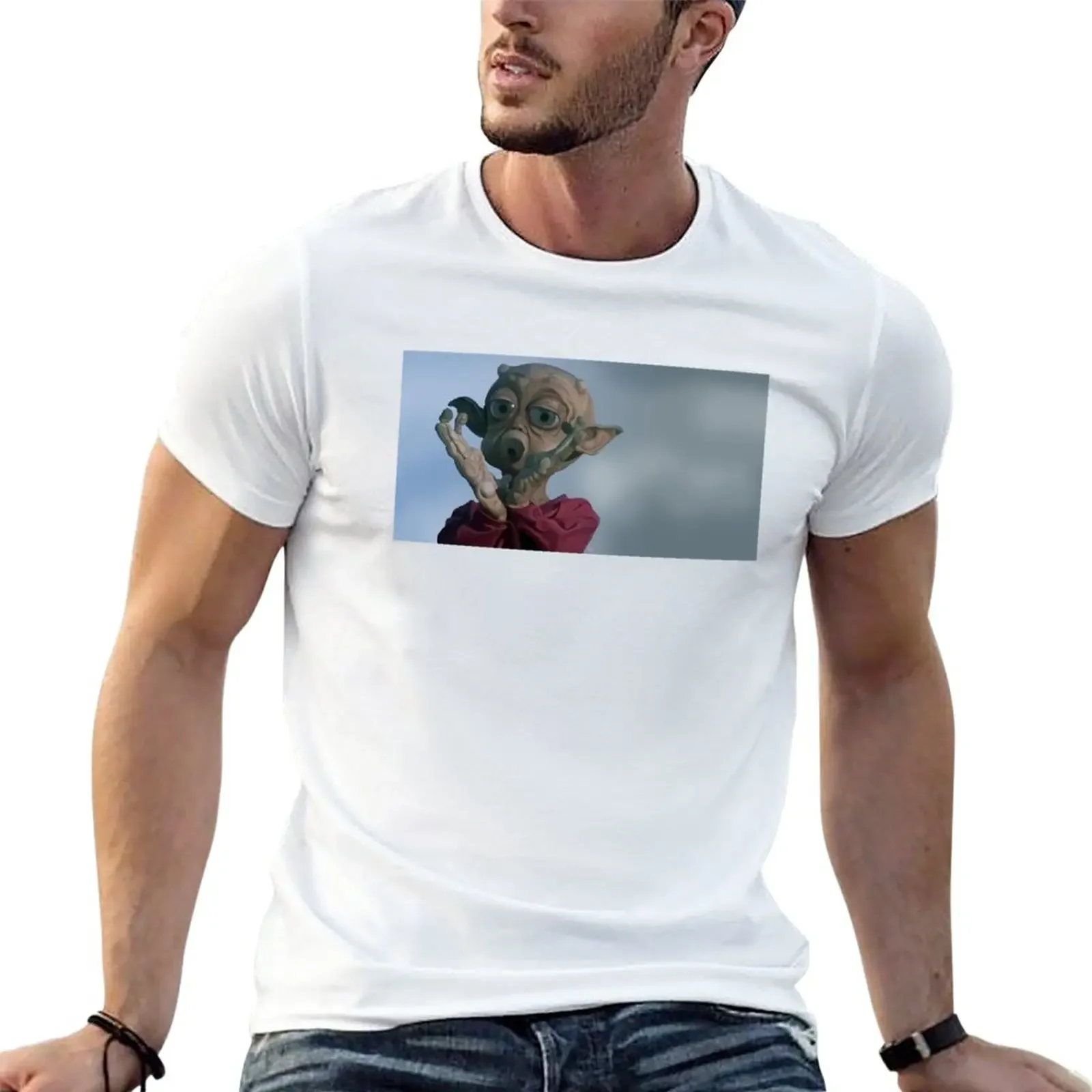 Baby Mac and Me Whistles for Family, Magical Realism Digital Painting, with Background T-Shirt