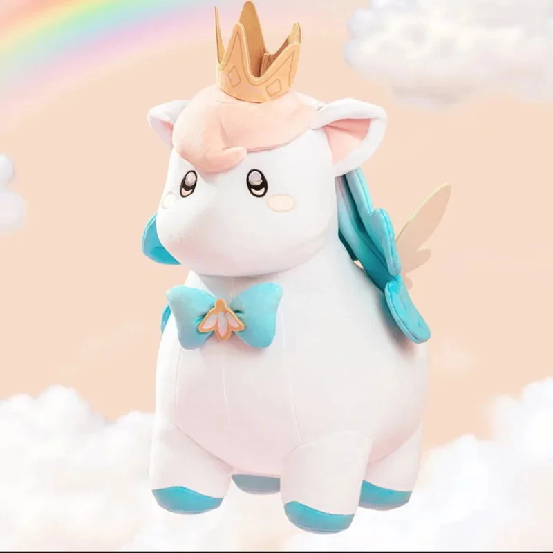 Cute Unicorn Squishy Keychain Kawaii Winged Pony Bag Charm Soft Squeeze Pendant Backpack Hanging Ornament Gift For Kids Girls