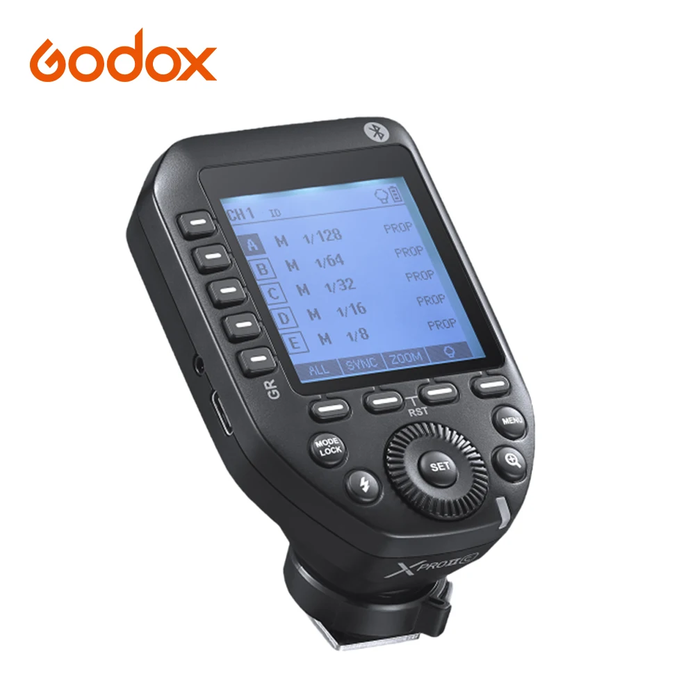 Godox Xpro II TTL Wireless Flash Trigger 1/8000s HSS TTL-Convert-Manual Function Large Screen for Canon Nikon Sony Olympus Penta