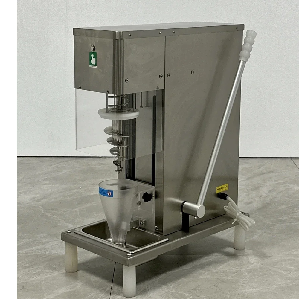 Mezcladora de Helado Comercial de 750W |   Licuadora Eléctrica con Función de Mezcla para Frutas, Yogur y Helado |   Helado Mc Whirlwind