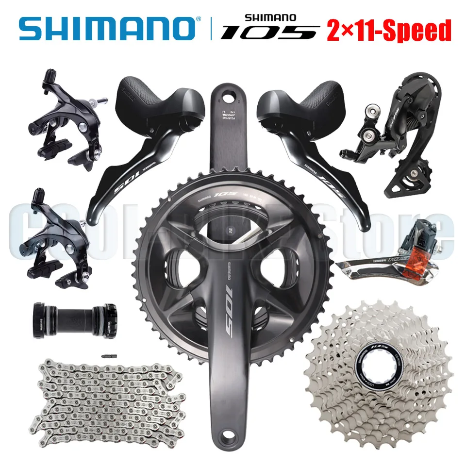 

SHIMANO R7000 Groupset 105 R7000 Derailleurs ROAD Bicycle FC R7100 Crankset R7000 ST+FD+RD+CS+CN Derailleur Derailleur