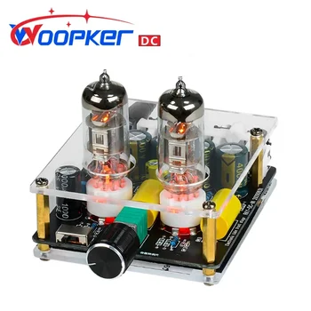 Woopker-amplificador de Audio 6j3, tubo de vacío con preamplificador HIFI, entrada CC, altavoz Bile Buffer adecuado para cine en casa DIY