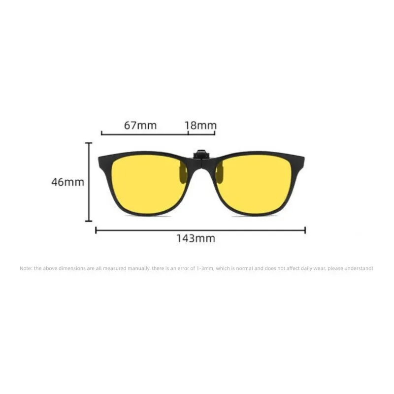 2025 متخصص في الألعاب التنافسية، نظارات خفيفة للغاية قابلة للطي للرؤية الليلية ومشبك نظارات مضاد للضوء الأزرق، نظارات قصر النظر #6