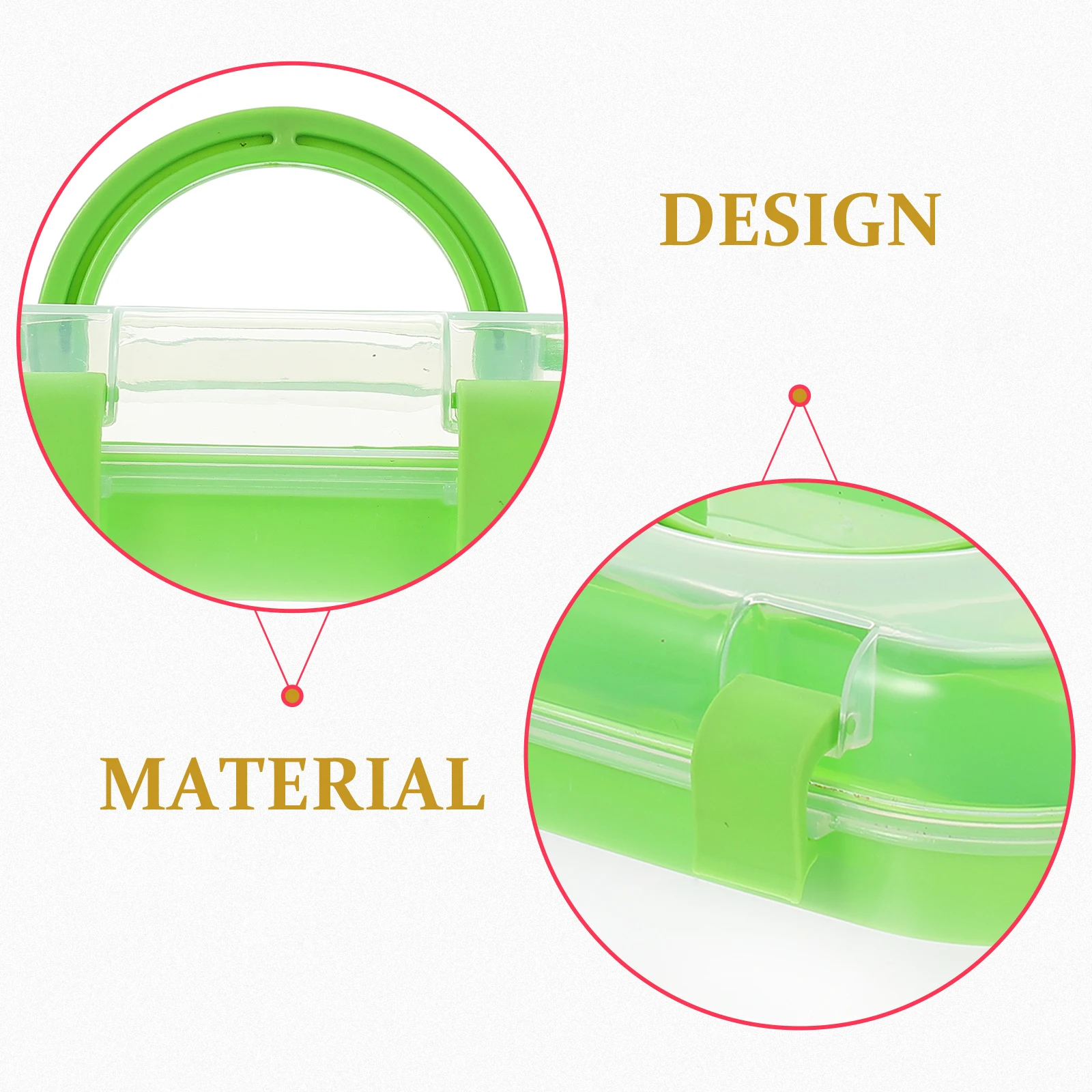

Double Layer Box Large Capacity Portable Medicine Double Layer Storage Box Case Home Travel ganizer Household Container