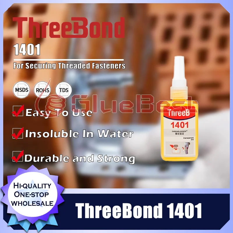 ThreeBond 1401 Thread Locker for Industrial and Mechanical Fastening Original Product
