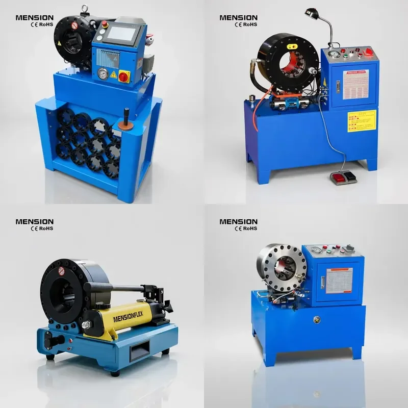 CNC Numerical Control for Pressing Hose up to 2'' 6 Layers in Workshop Offering Hose Service P32 Hydraulic Hose Crimping