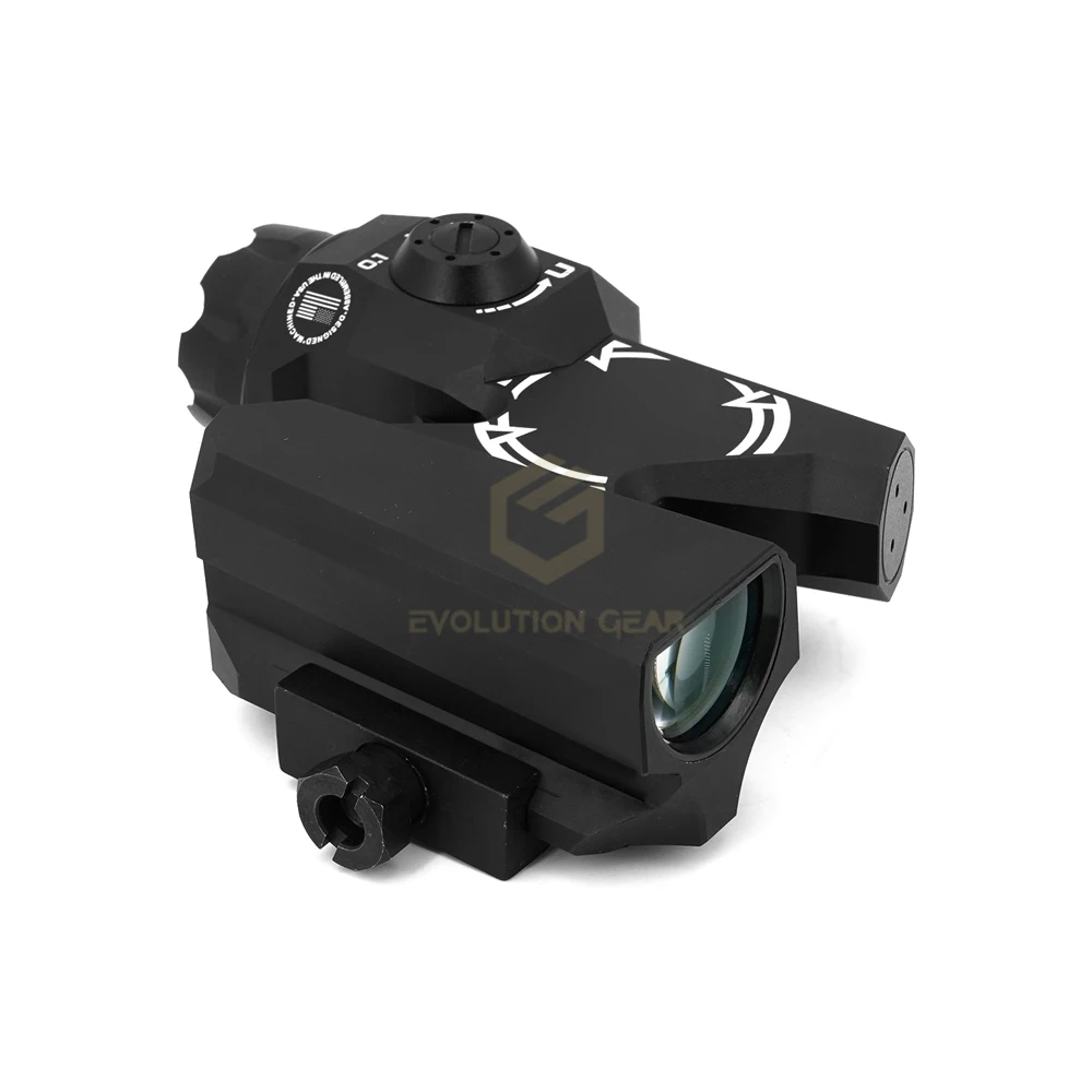 D-EVO CMR-W 6x20 Optic Scope with Full Original Markings 1x Red Dot Image and 6x Magnified Airsoft Tactical Wargame