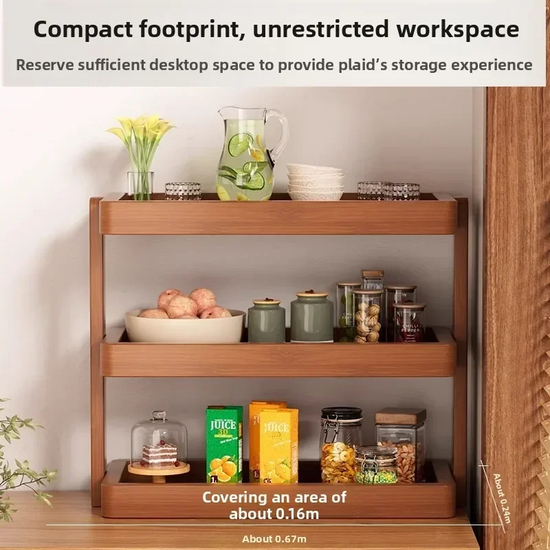 Household GoodsShelf, Desktop, Multi-layer Teacup Shelf, Shelf, Book Finishing And Storage Shelf