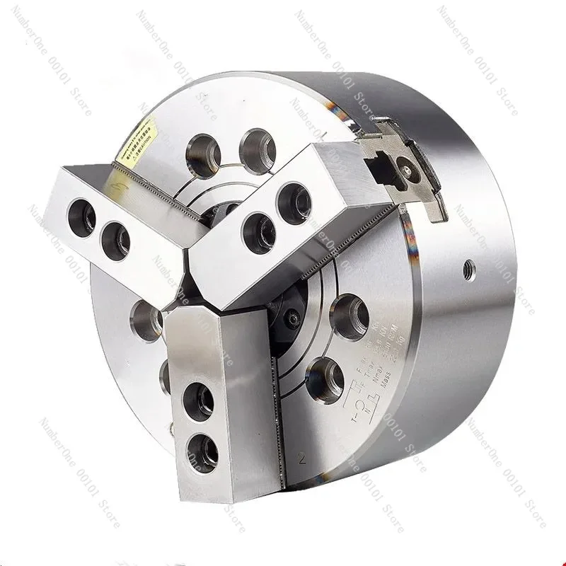 8 Inch SB208A6 SB210A8  Hollow Three Jaw Hydraulic Power Chuck Oil Pressure CNC Lathe Chuck