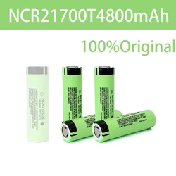 Panasonic NCR21700T 21700 4800mAh 3.7V Rechargeable Lithium Battery, 40A High-discharge, for High-power Flashlight Power Bank