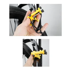 Mini Bicycle Wheel Truing Stand Bike Rims Adjustment Tools Bike Wheel Repair Tools Cycling Accessories Black