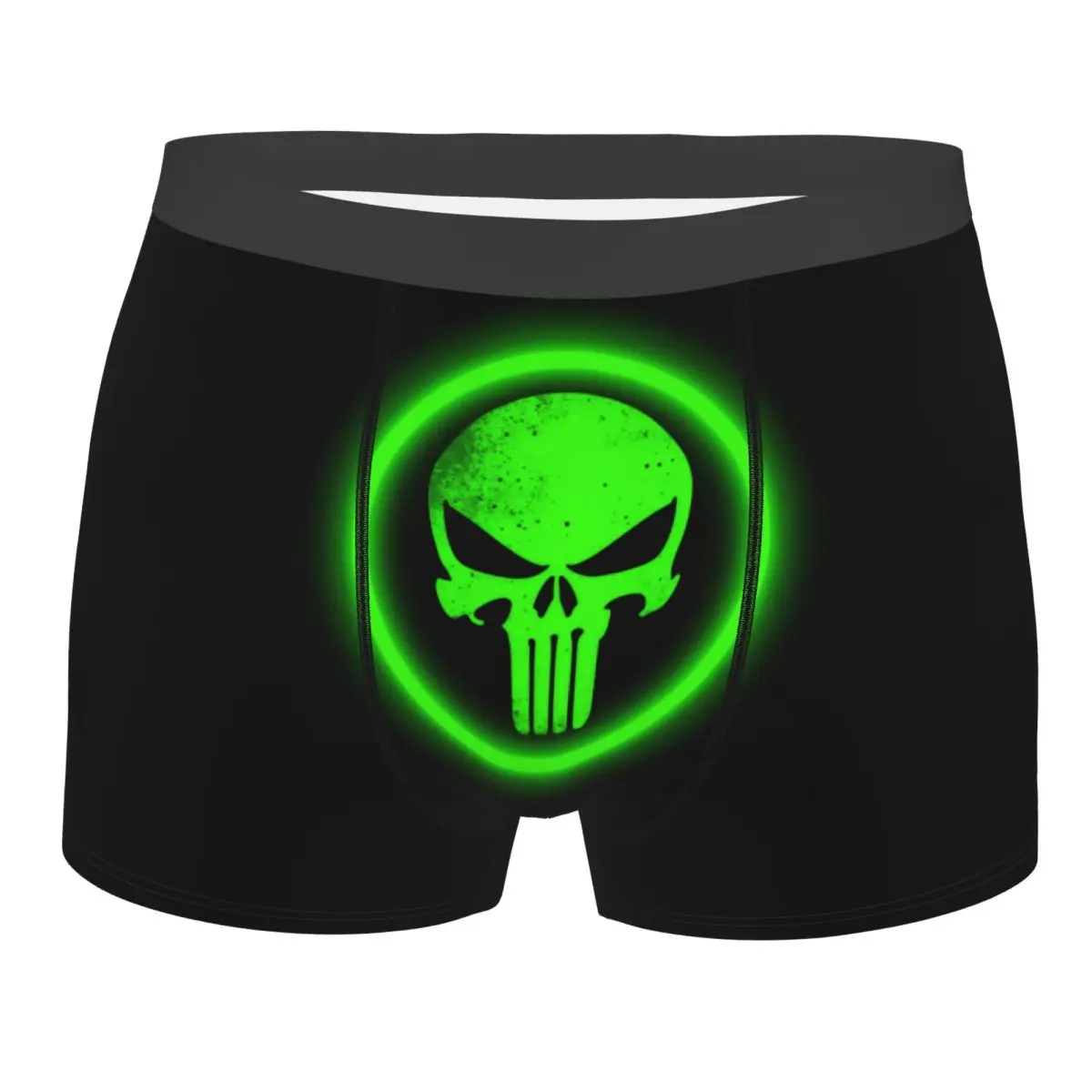 

Custom Vintage Skeleton Punishers Skull Boxers Shorts Men's Briefs Underwear Cool Underpants