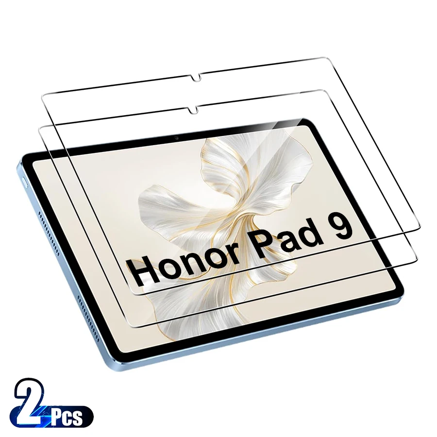 Protector de pantalla de vidrio templado para Huawei Honor Pad 9 2024, película protectora antiarañazos para tableta de 12,1 pulgadas, HD, sin