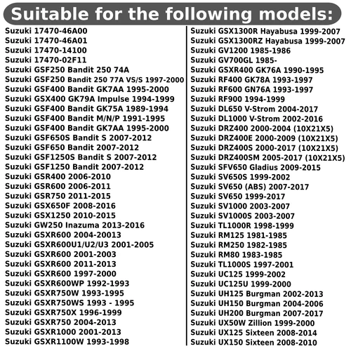 Imagen 2 del producto Sellos de bomba de agua, para Suzuki, Boulevard, Intruder, Marauder, VZ800, 1500, 1600, VZR1800, Quadrunner, LTZ400, LTA500, KingQuad, LTA750, LTF500