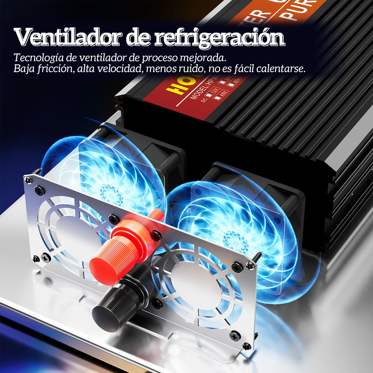 Houli solar inverter 12V 220V pure wave 24V 220V Onda Pura convertisseurs 12V 220V Onda Pura aparatos Eléctricos para coche