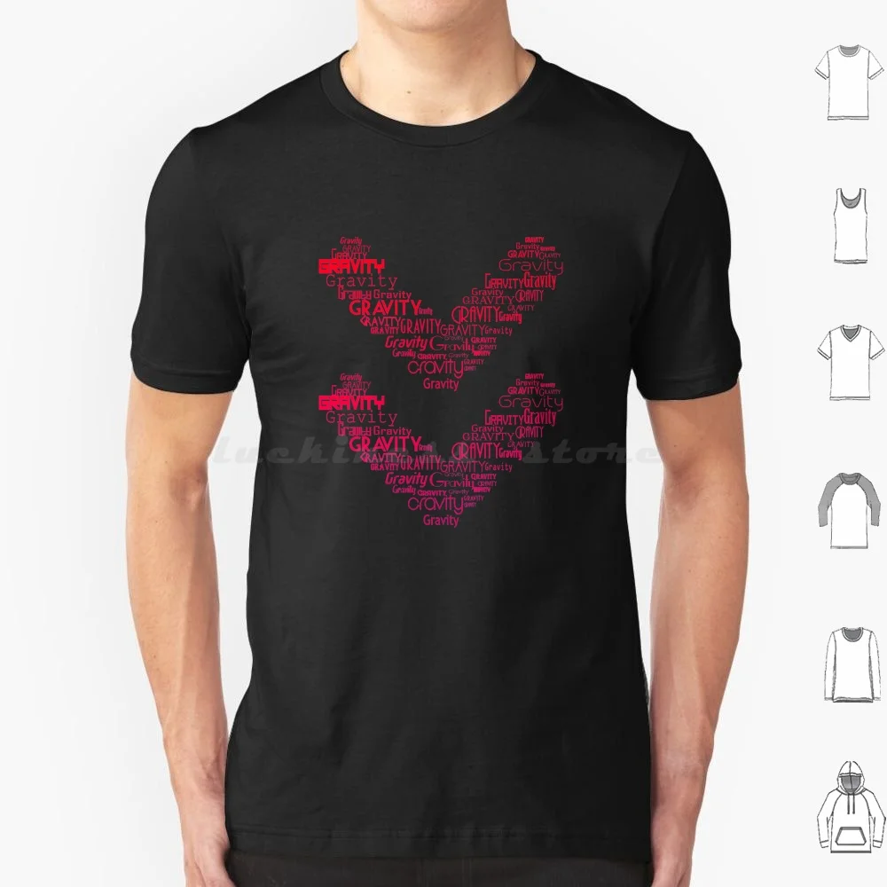 Gravity T Shirt Cotton Men Women DIY Print Science Gravity Typography