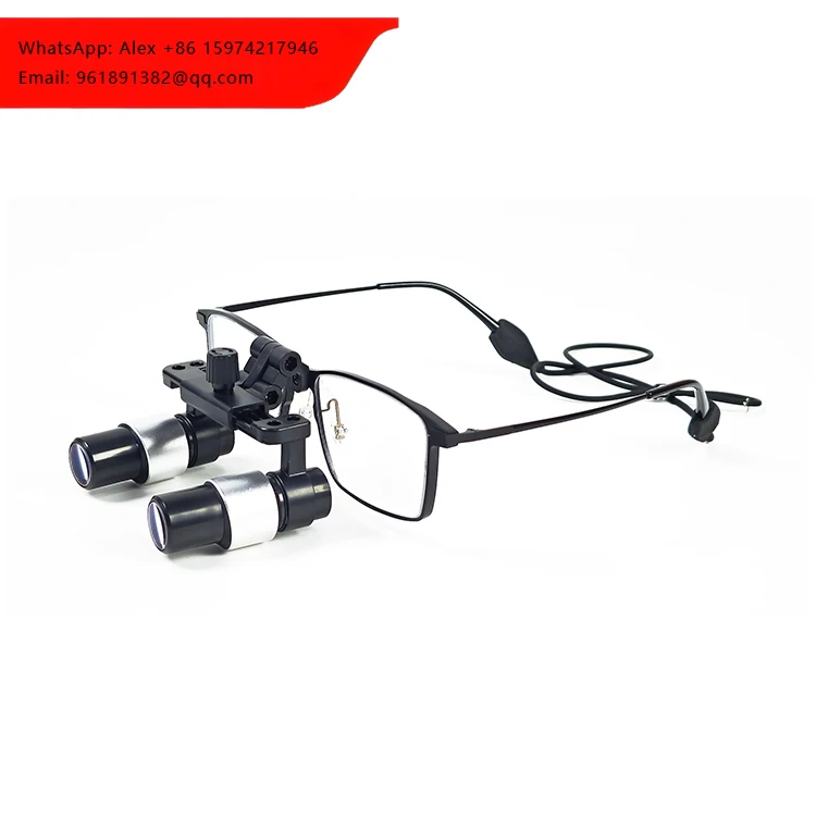 

Prescription 4.0x5.0X6.0x Kepler High Quality Neurosurgery Operation Magnifier Custom Recessed Surgical Dental, Surgical Loupes