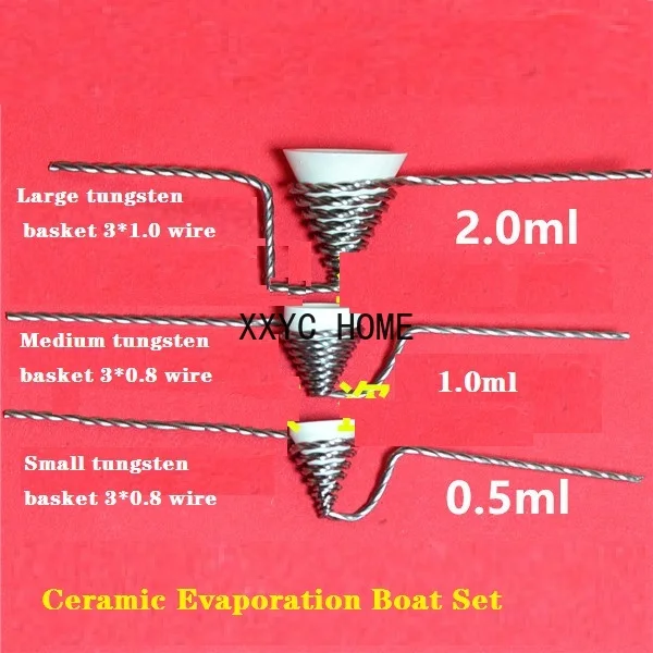 

Ceramic Evaporation Boat Tungsten Molybdenum Tantalum Boat Tungsten Molybdenum Gold-plated Silver Copper Aluminum