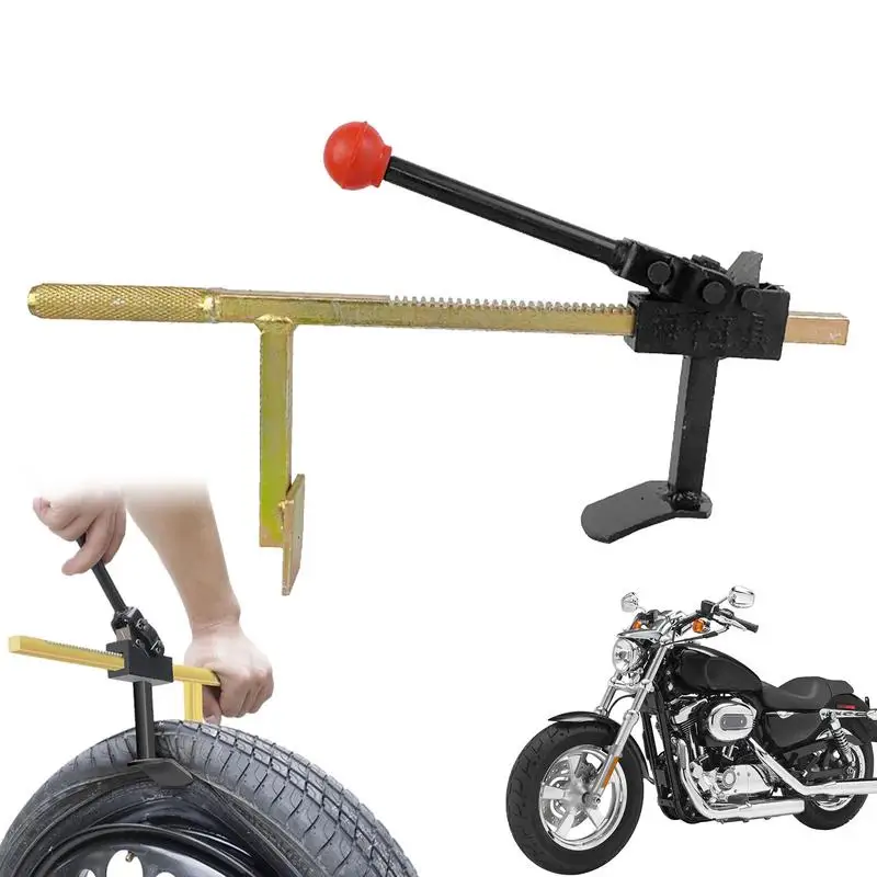 

Tire Changing Tool Portable Wheel Stand Single Side Paddock Stand Cycling Equipment Car Tires Replace Bead Breaker with Gears