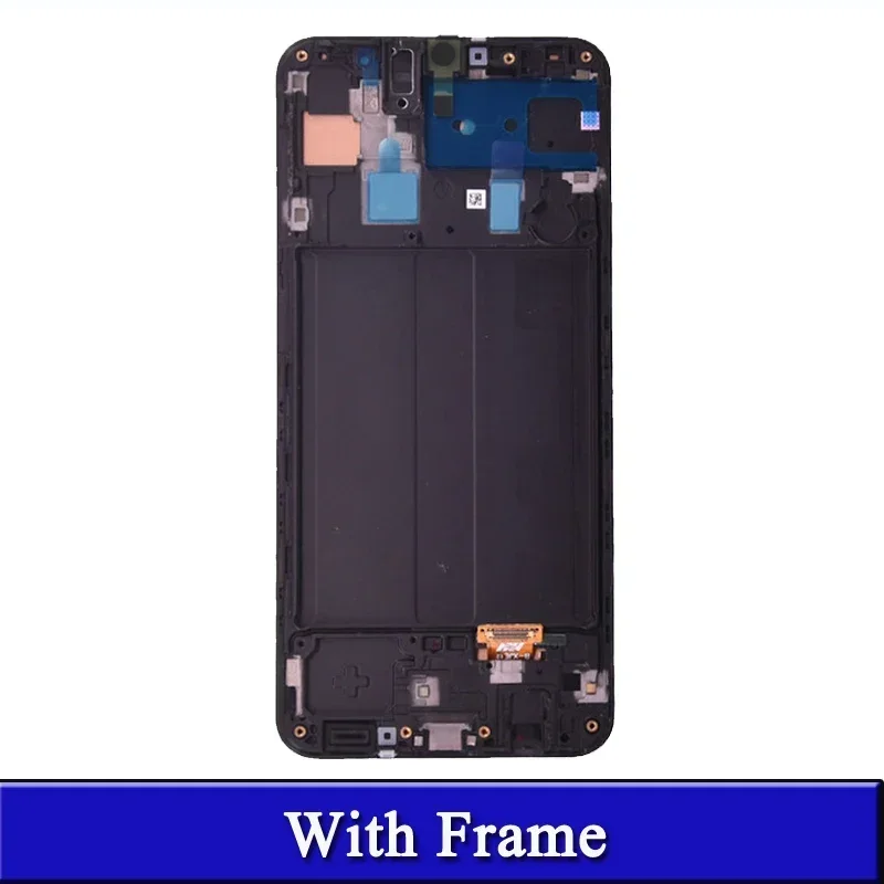 For Samsung A50 LCD A505 A505F A505FN A505GN A505FM LCD Display Replacement with Touch Screen Digitizer Assembly