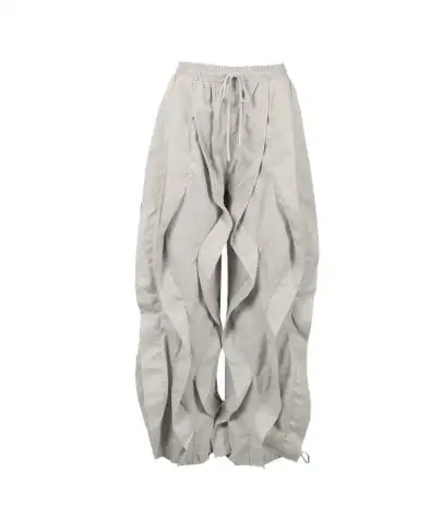 Women's Pants 2025 Spring Autumn New Elegant Commuting Workwear with Patchwork… - Image 6