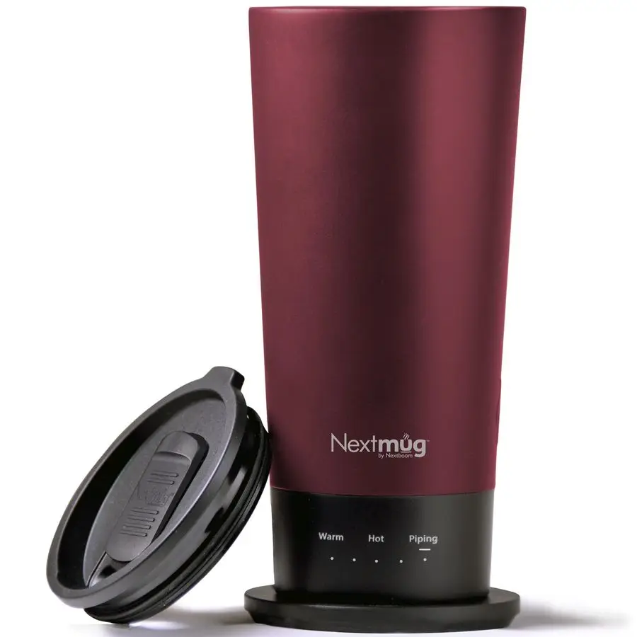 

Go TemperatureControlled, SelfHeating Travel Mug Burgundy 16 oz.