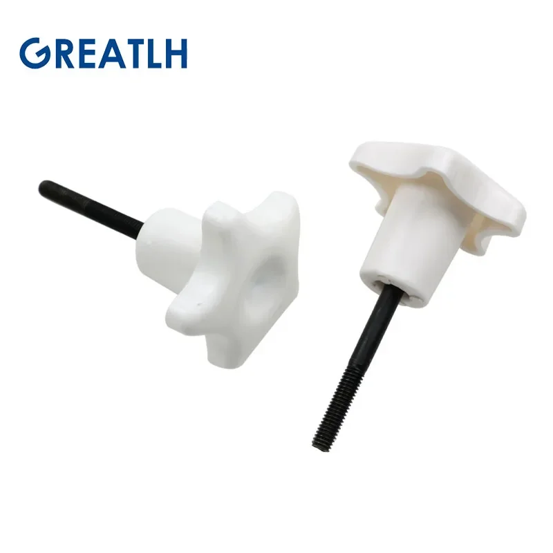 Dental Plastic Scaler Tray Plastic Rotatable Plate Post Mounted Shelf Tray Table Dentistry Chair Accessories Instrument