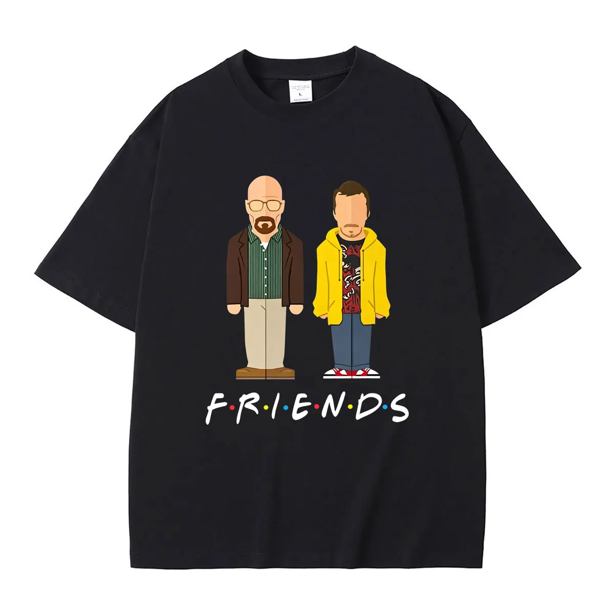 TV Series Breaking Bad Graphic T-shirt Jesse Pinkman Heisenberg Walter Friends Streetwear Men Women Fashion Oversized T Shirts