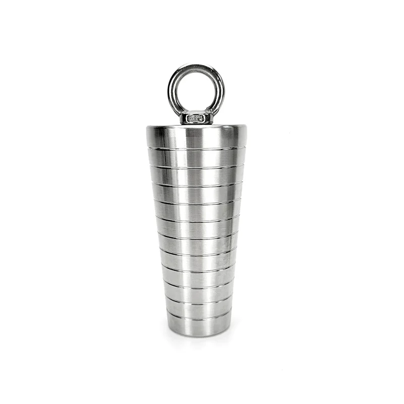 Dai Qi Jiang Stainless Steel Finger Strength Grip Cone-Shaped Five-Finger Core Grip Gym Home Hand Grip Strength Training Equipment