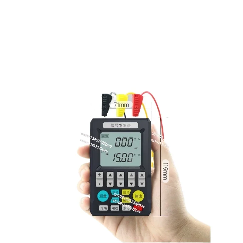 MIK-703 Signal Generator 4-20mA Current Voltage Thermocouple Signal Source Detector Handheld Calibrator