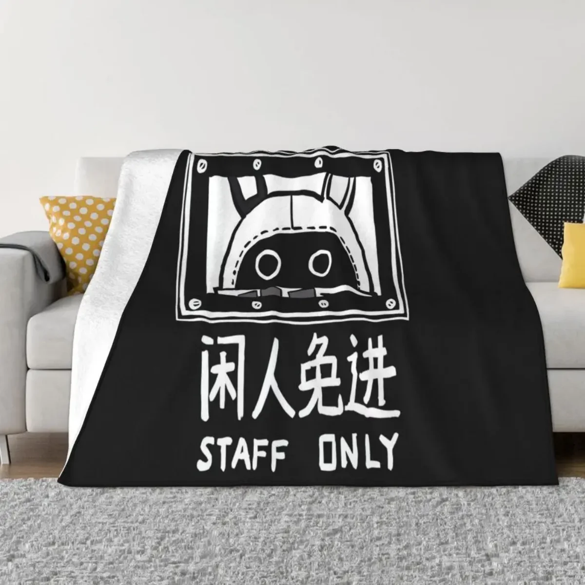 ZZZ Flannel Throw Blanket Zenless-Zone-Zero 3D-Printing Game Comfortable Soft for Sofa Game Character Merchandise Fluffy Blanket
