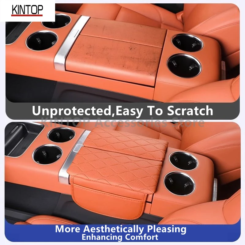 For LI AUTO LIXIANG L7/L8/L9 22-24 Armrest Box Protective Cover,Central Control Storage Height Pad,Interior Modification