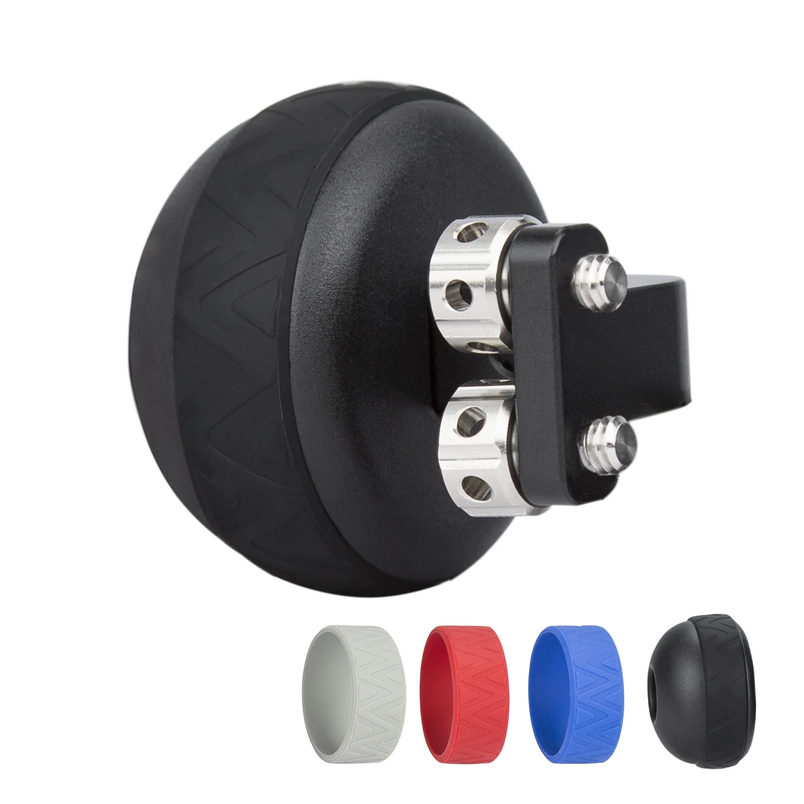 

Nitze Ball Side Handle with 1/4” Screws and Different Colored Rubber Rings - PA33B