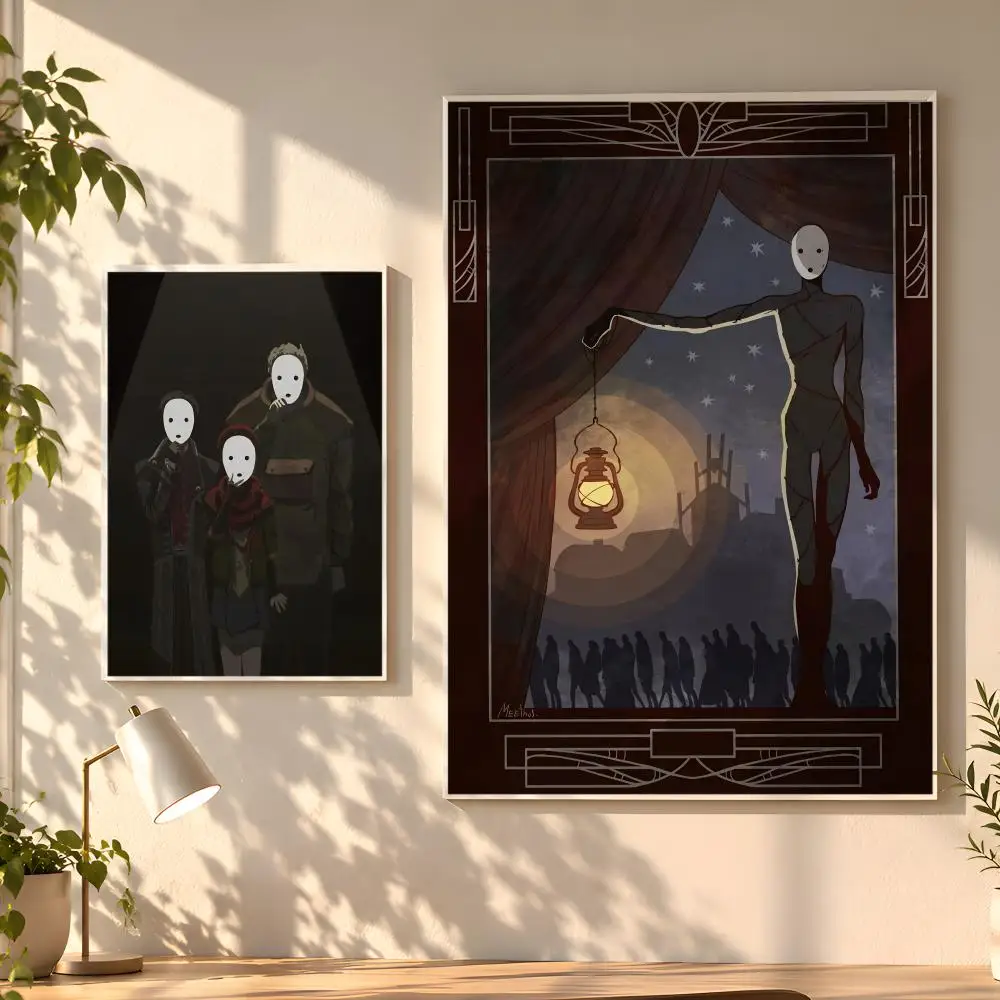 Horror Game P-Pathologic Poster Creative Room Art For Dorm Bedroom Study Apartment Home Gift