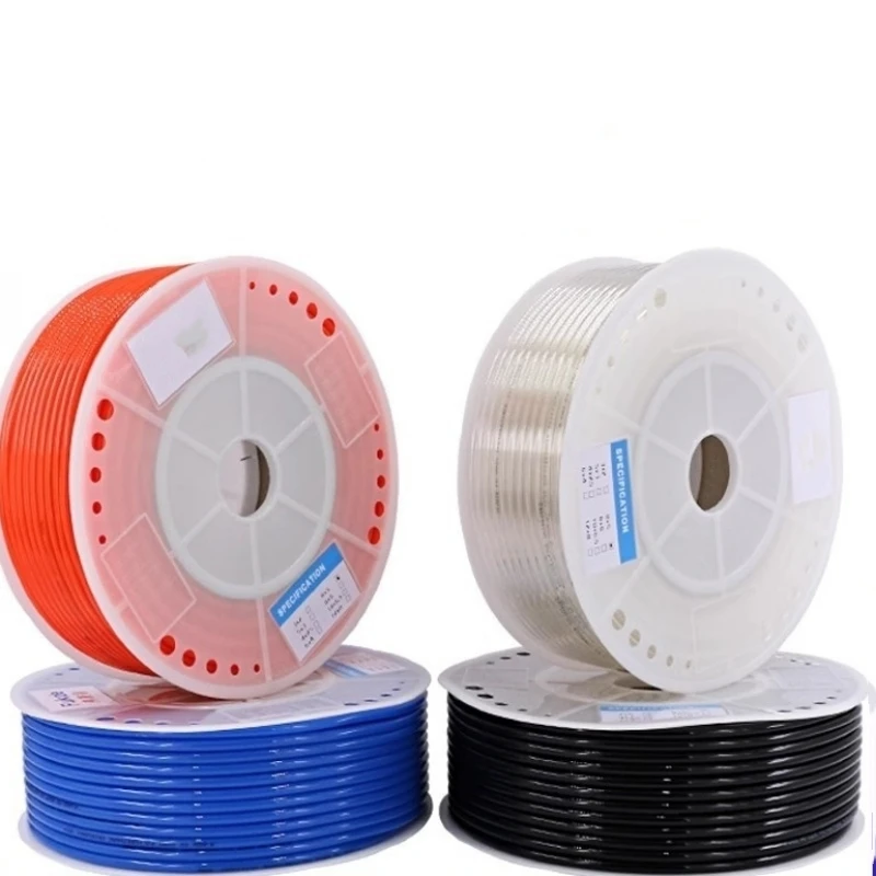

1M/2M/5M/10M/20M Air PU Pipe Tube Polyurethane Tubing Pneumatic Hose 4mm 6mm 8mm 10mm 12mm 14mm For Air Compressor