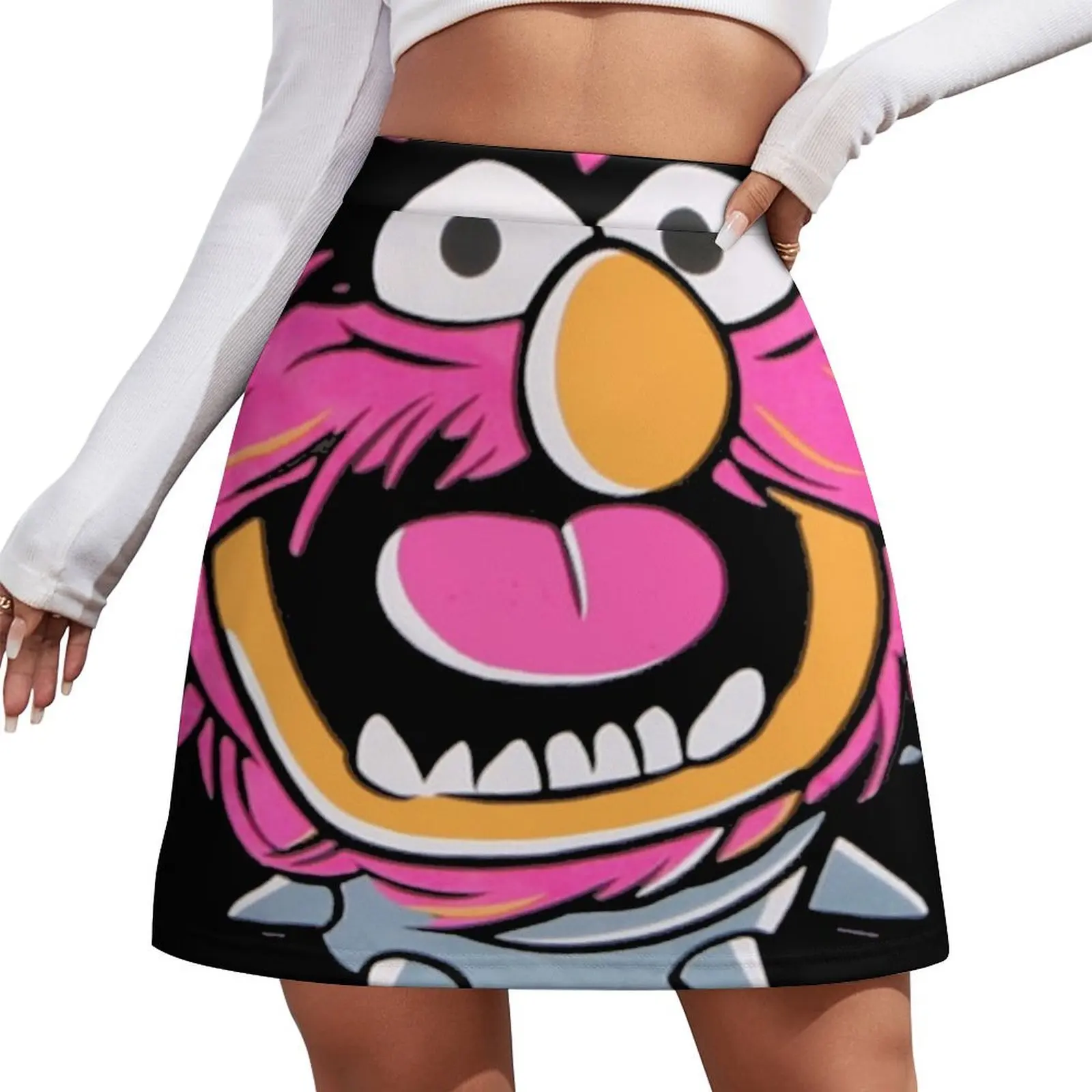 

the cute big bird Mini Skirt 90s aesthetic night club outfits dress women summer