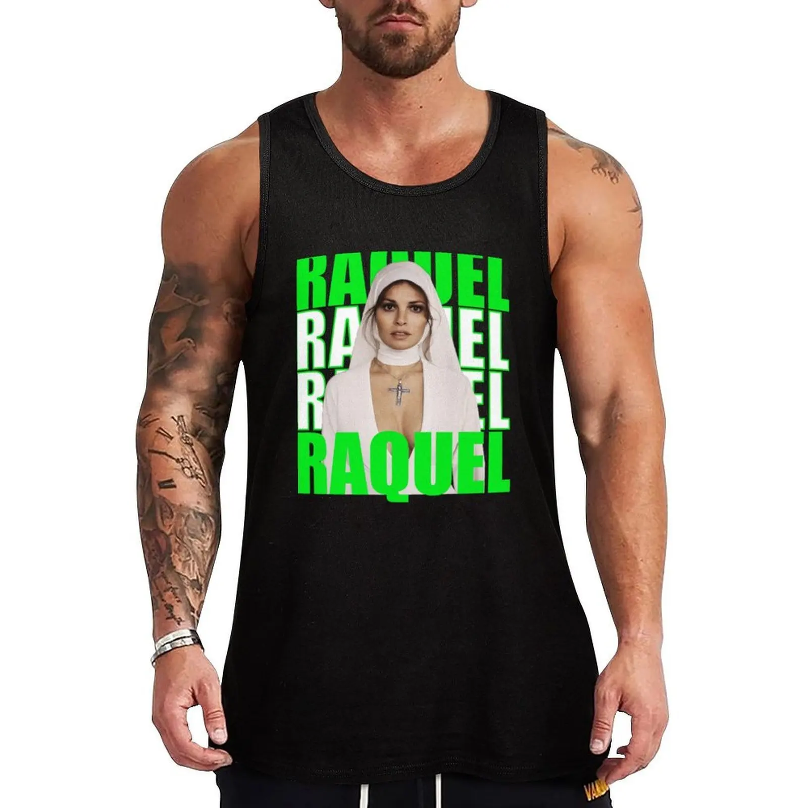 Camiseta Deportiva Raquel Welch, Camiseta de Entrenamiento, Secado Rápido, Sin Mangas
