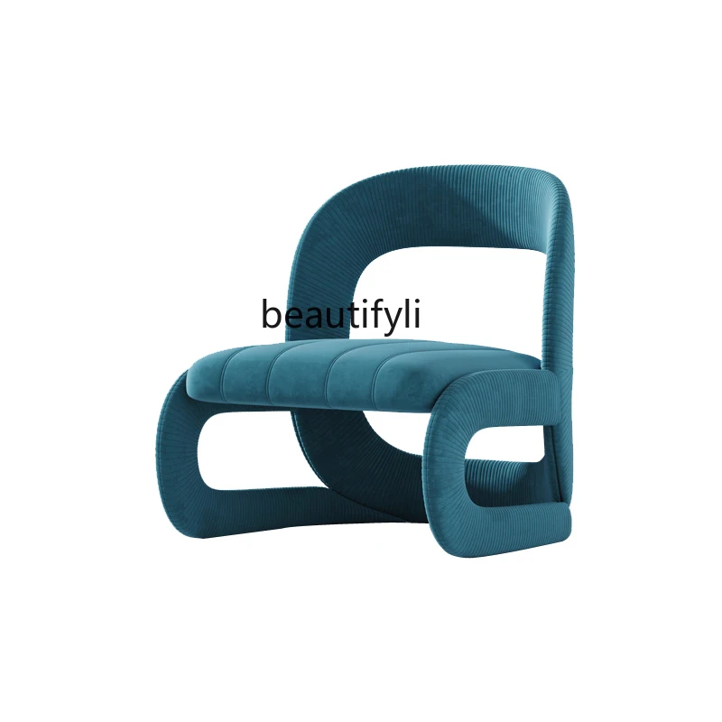 

Single-Seat Sofa Chair Living Room Home Nordic Hotel Model Room Leisure Chair